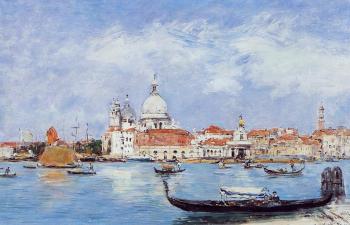 尤金 佈丹 Venice, View from the Grand Canal 尤金 佈丹 Venice, View from the Grand Canal